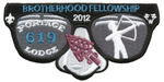 BROTHERHOOD FELLOWSHIP 2012 SUNGLASSES/NOSE SHAPPED PATCH